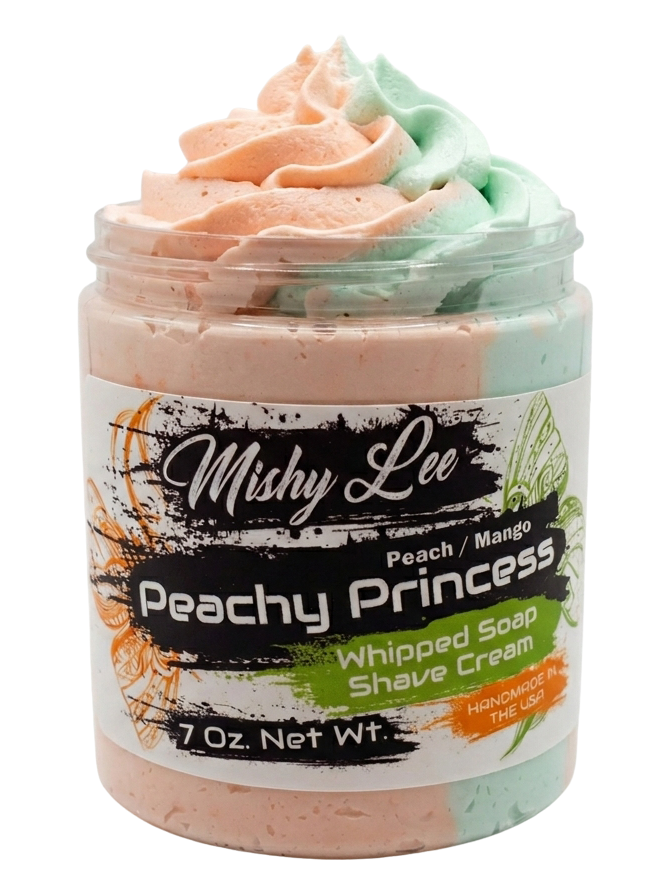 Peachy Princess Whipped Soap and Shave Cream Mishy Lee Boutique