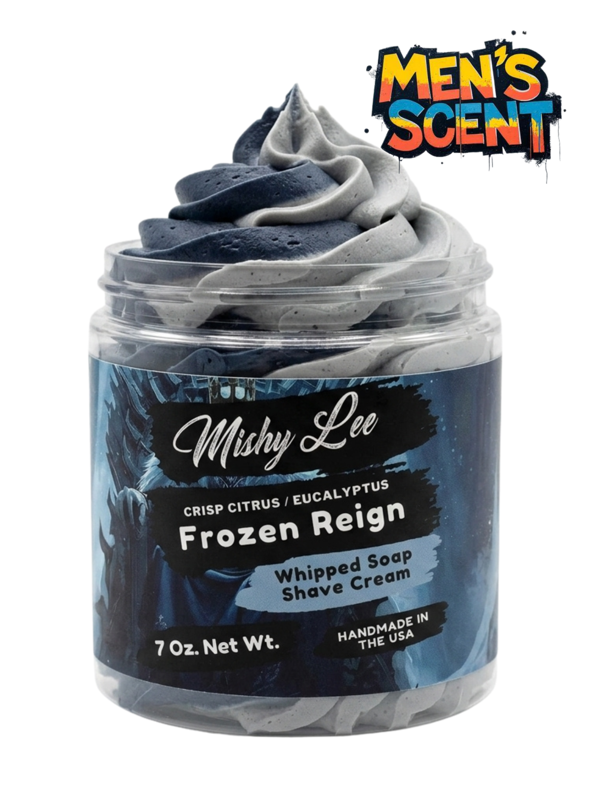 Frozen Reign Men's Whipped Soap and Shave Cream Mishy Lee Boutique