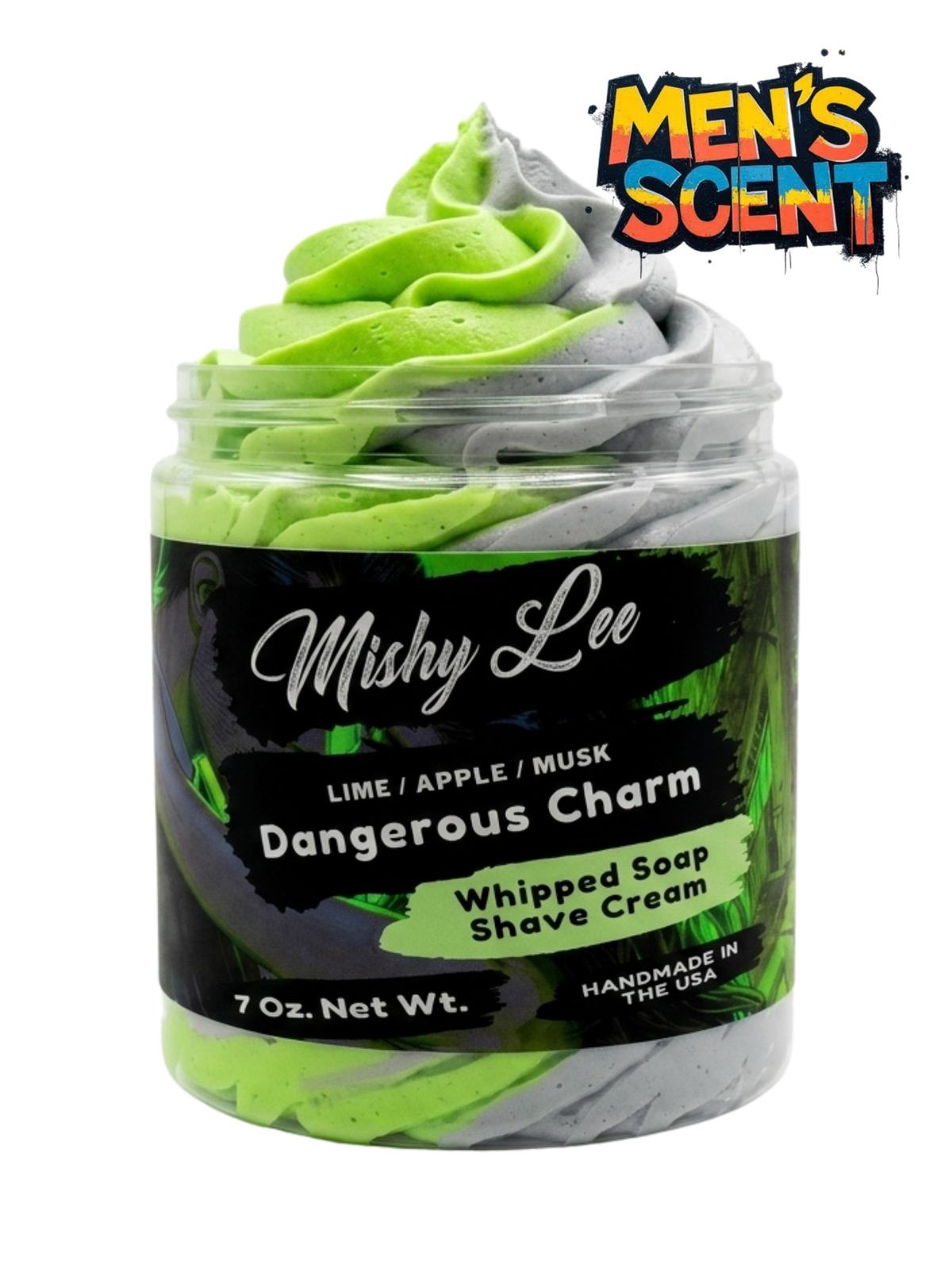 Dangerous Charm Men's Whipped Soap and Shave Cream Mishy Lee Boutique