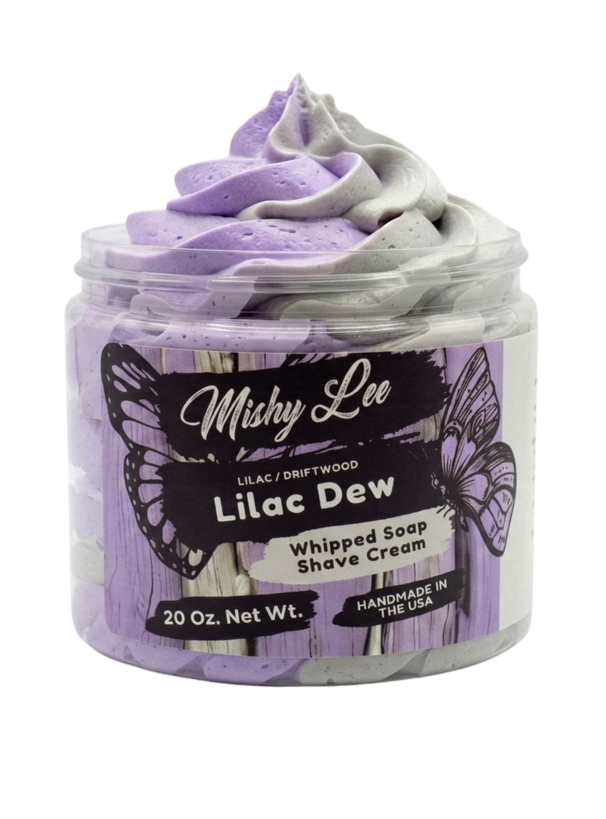 Lilac Dew Whipped Soap and Shave Cream Mishy Lee Boutique