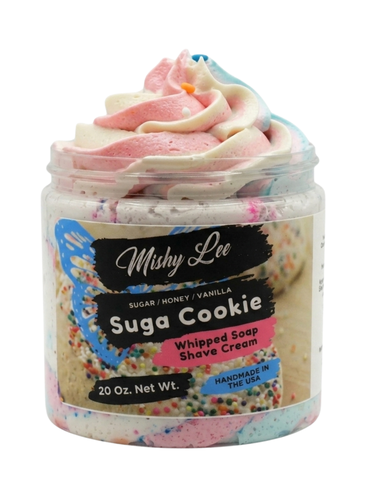 Suga Cookie Whipped Soap and Shave Cream Mishy Lee Boutique