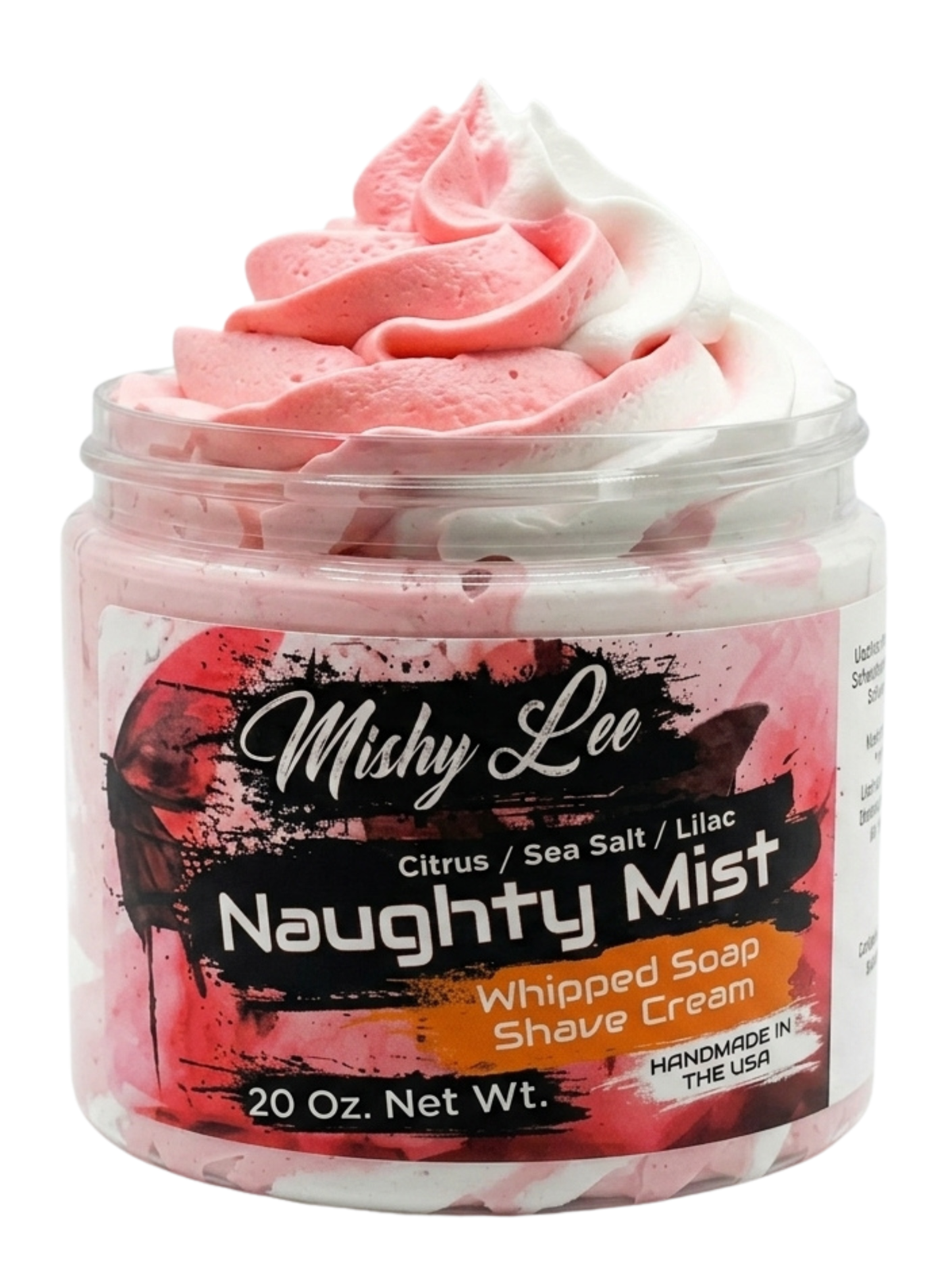 Naughty Mist Whipped Soap and Shave Cream Mishy Lee Boutique