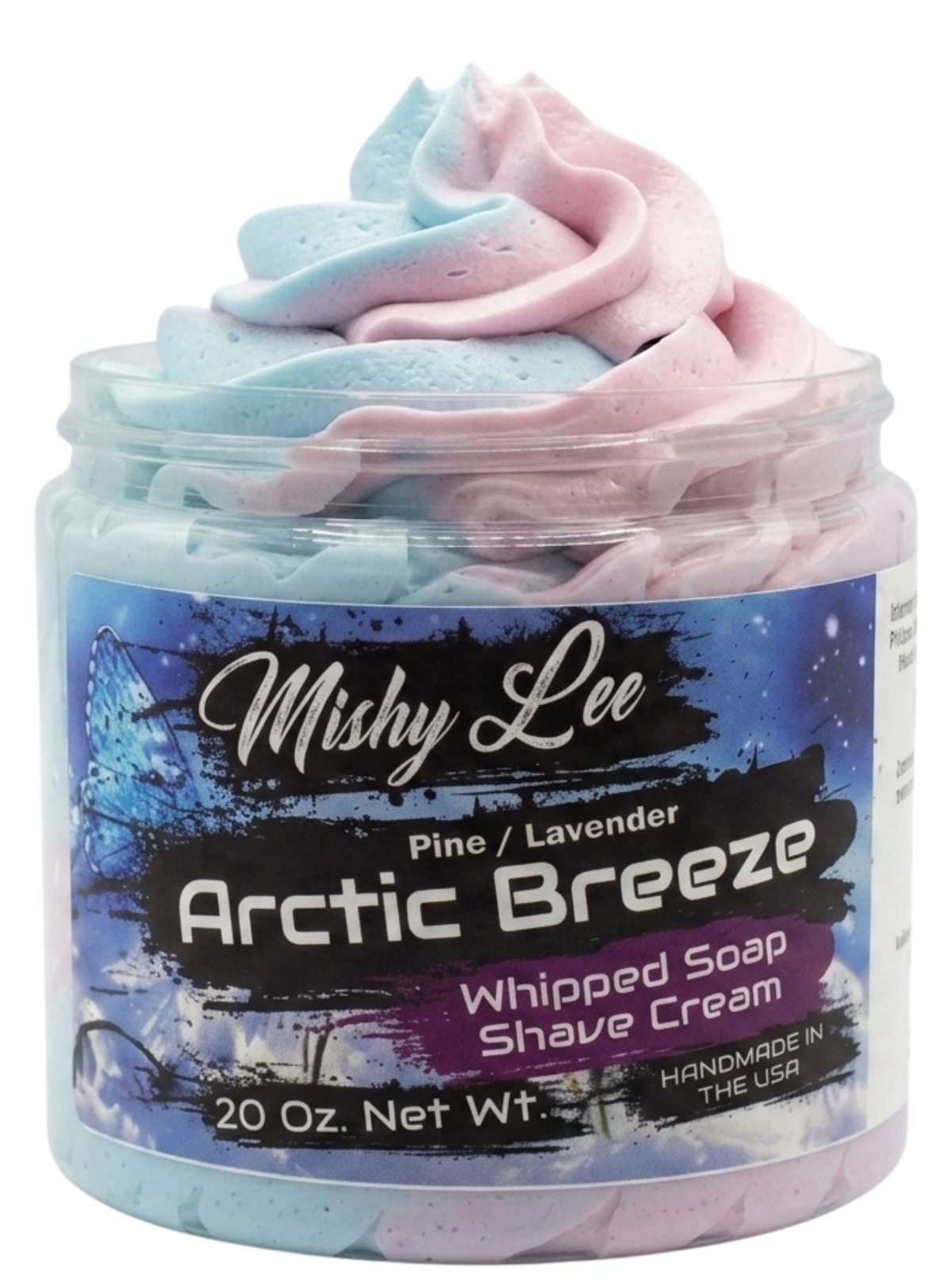 Arctic Breeze Whipped Soap and Shave Cream Mishy Lee Boutique