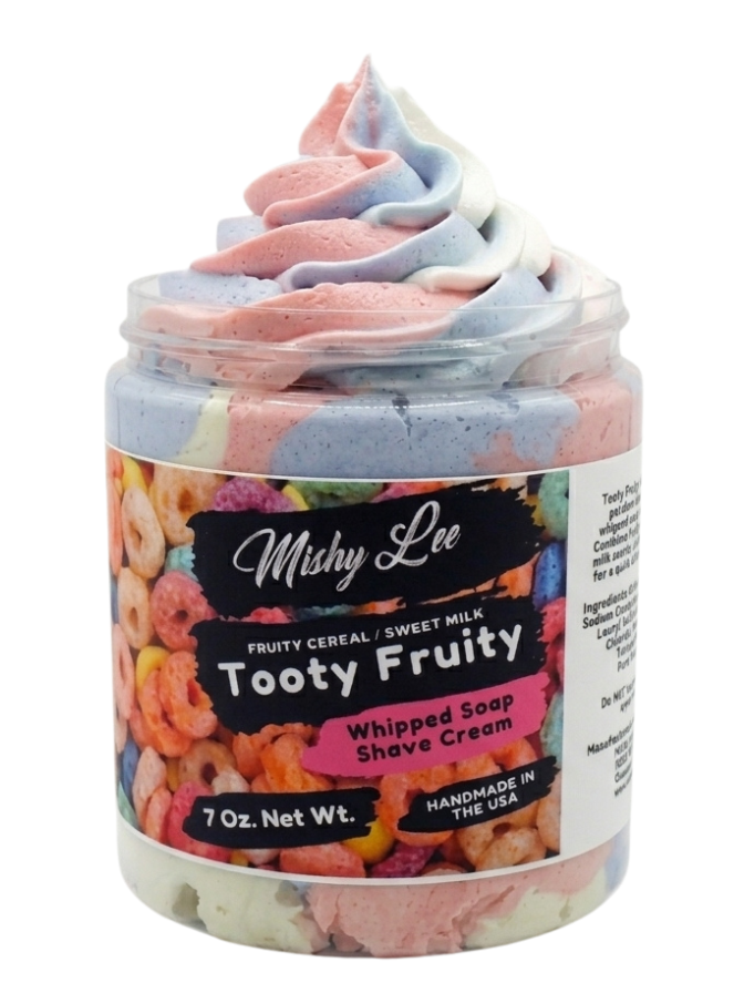 Tooty Fruity Whipped Soap and Shave Cream Mishy Lee Boutique
