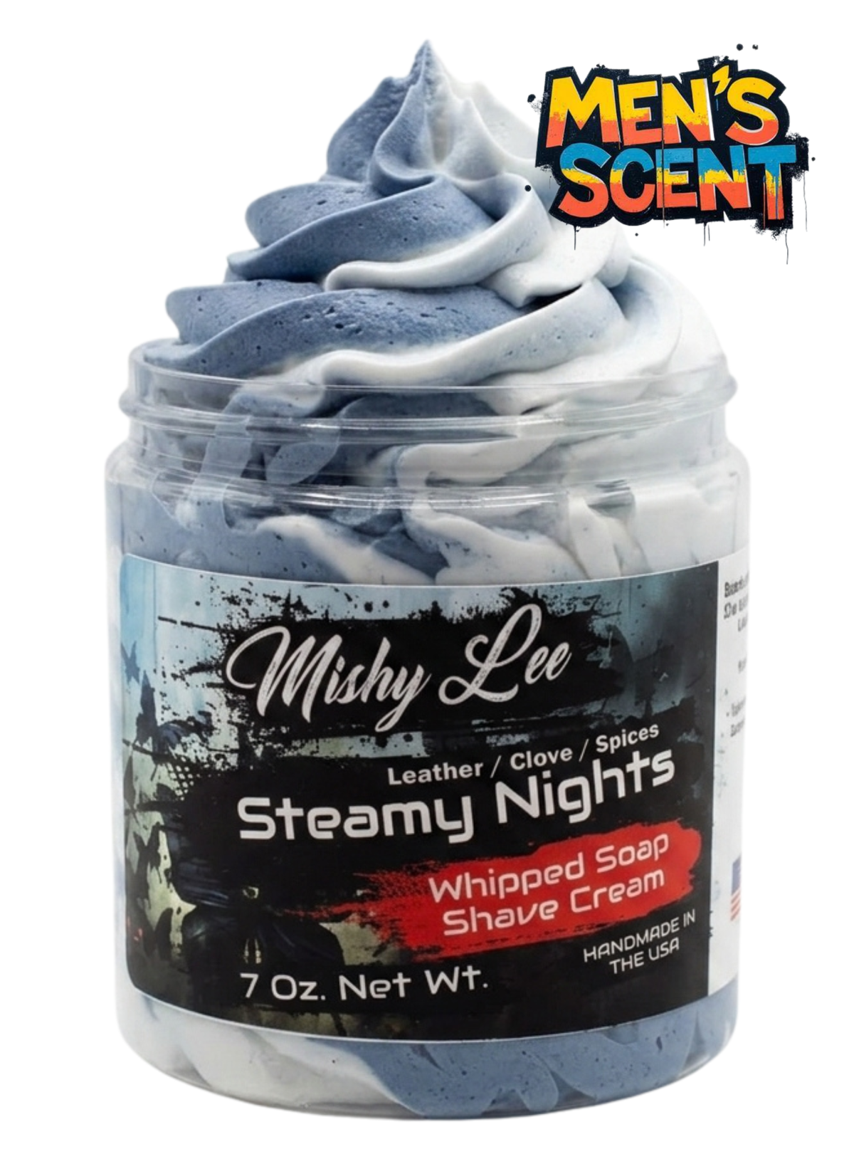 Steamy Nights Men's Whipped Soap and Shave Cream Mishy Lee Boutique