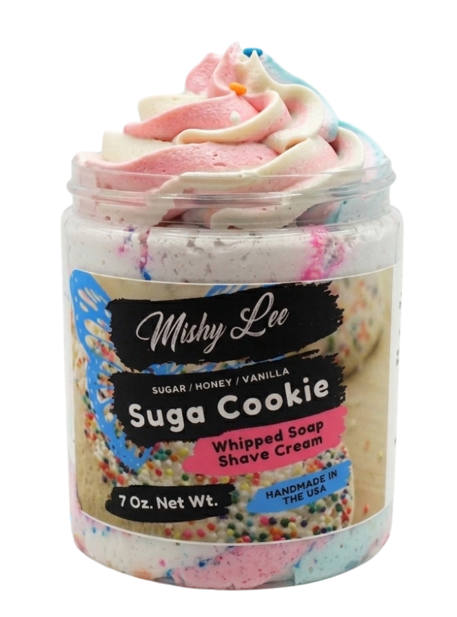 Suga Cookie Whipped Soap and Shave Cream Mishy Lee Boutique