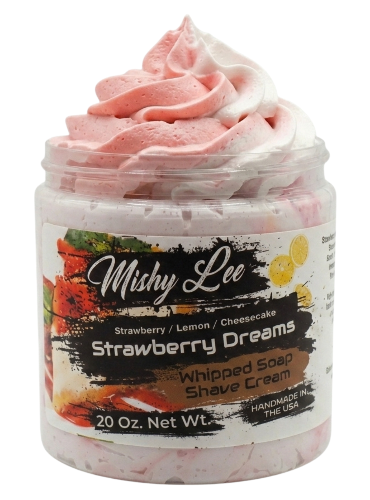 Strawberry Dreams Whipped Soap and Shave Cream Mishy Lee Boutique