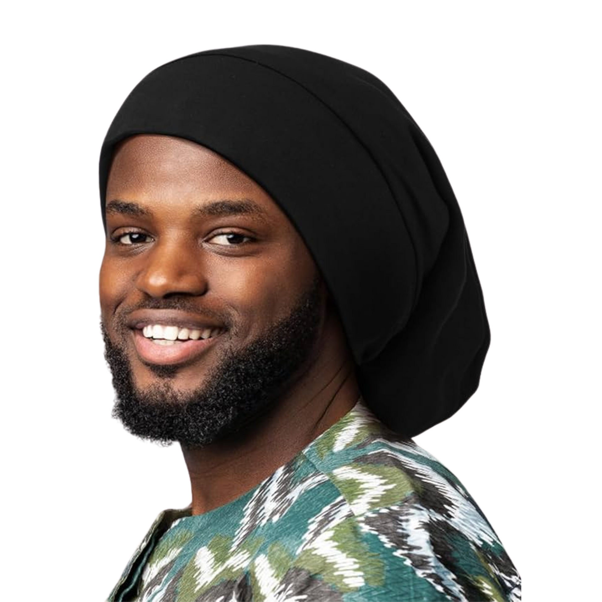 Mr. Durag Dreadlocks Wave Cap X-Jumbo, 1 Count, Black Annie International, Inc.
