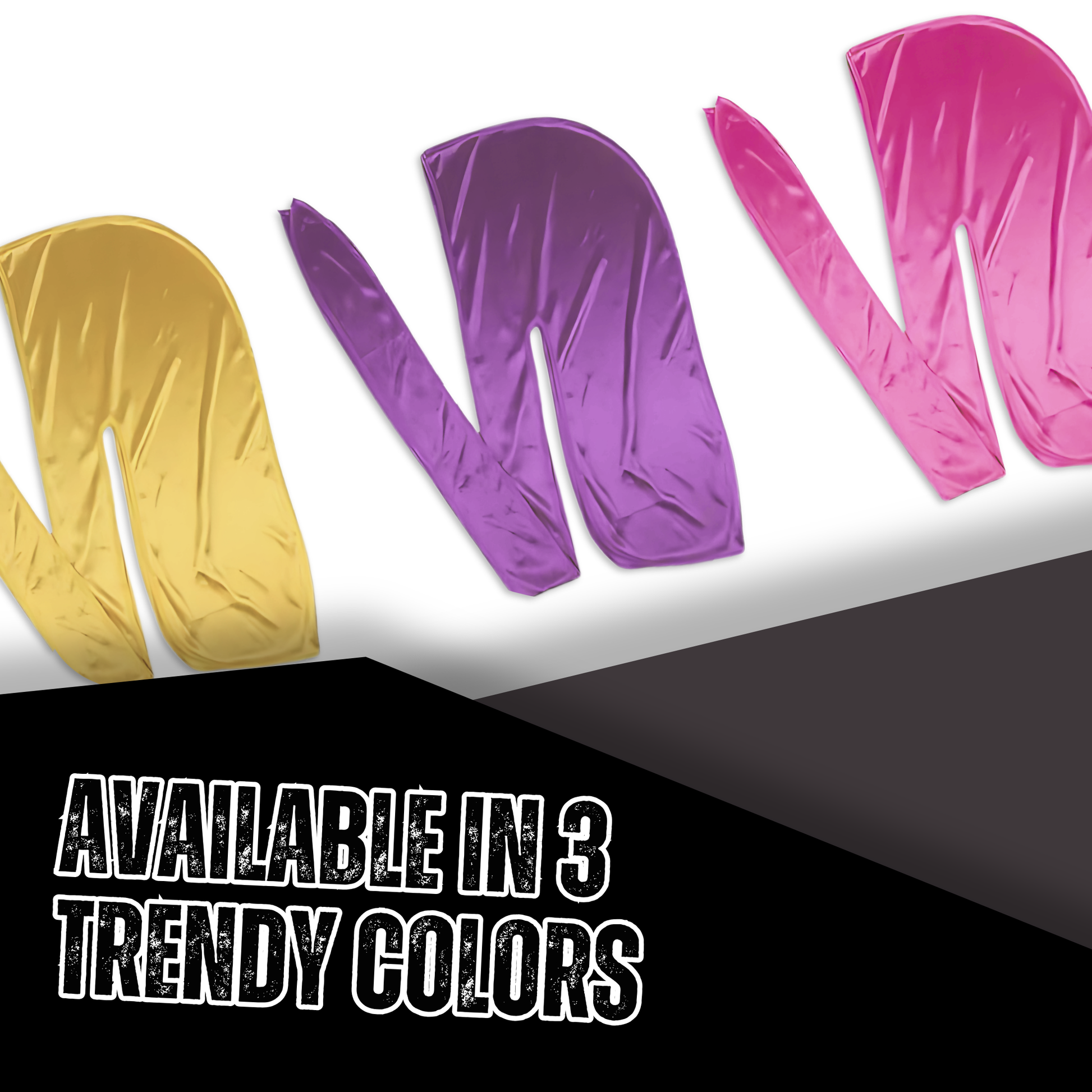 Mr. Durag Wave Maxx Silky Satin Durag, 1 Count, Assorted Vibrant Annie International, Inc.