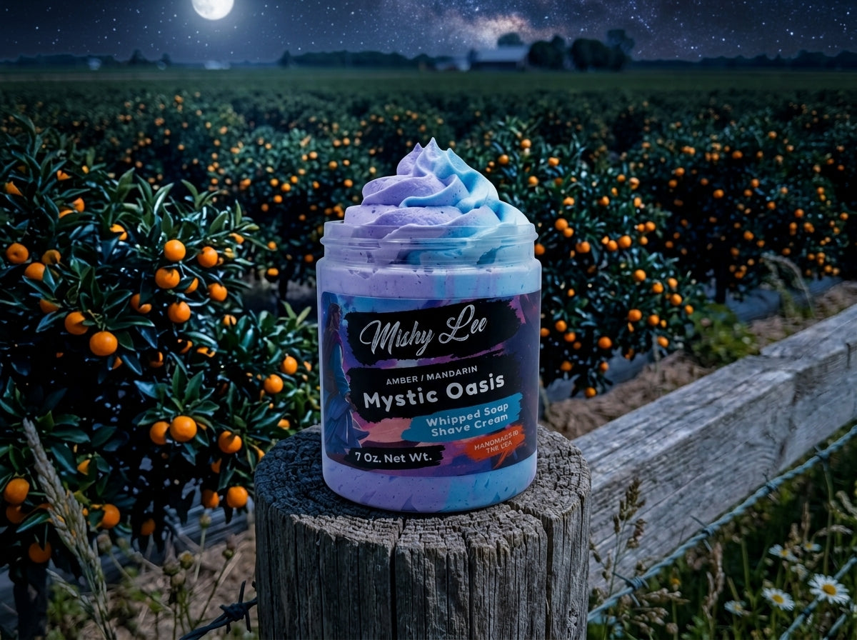 Mystic Oasis Men's Whipped Soap and Shave Cream Mishy Lee Boutique