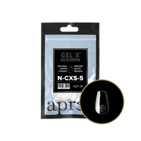Gel-X Natural Coffin Extra Short 2.0 Refill Bag Lunali Nail Supply