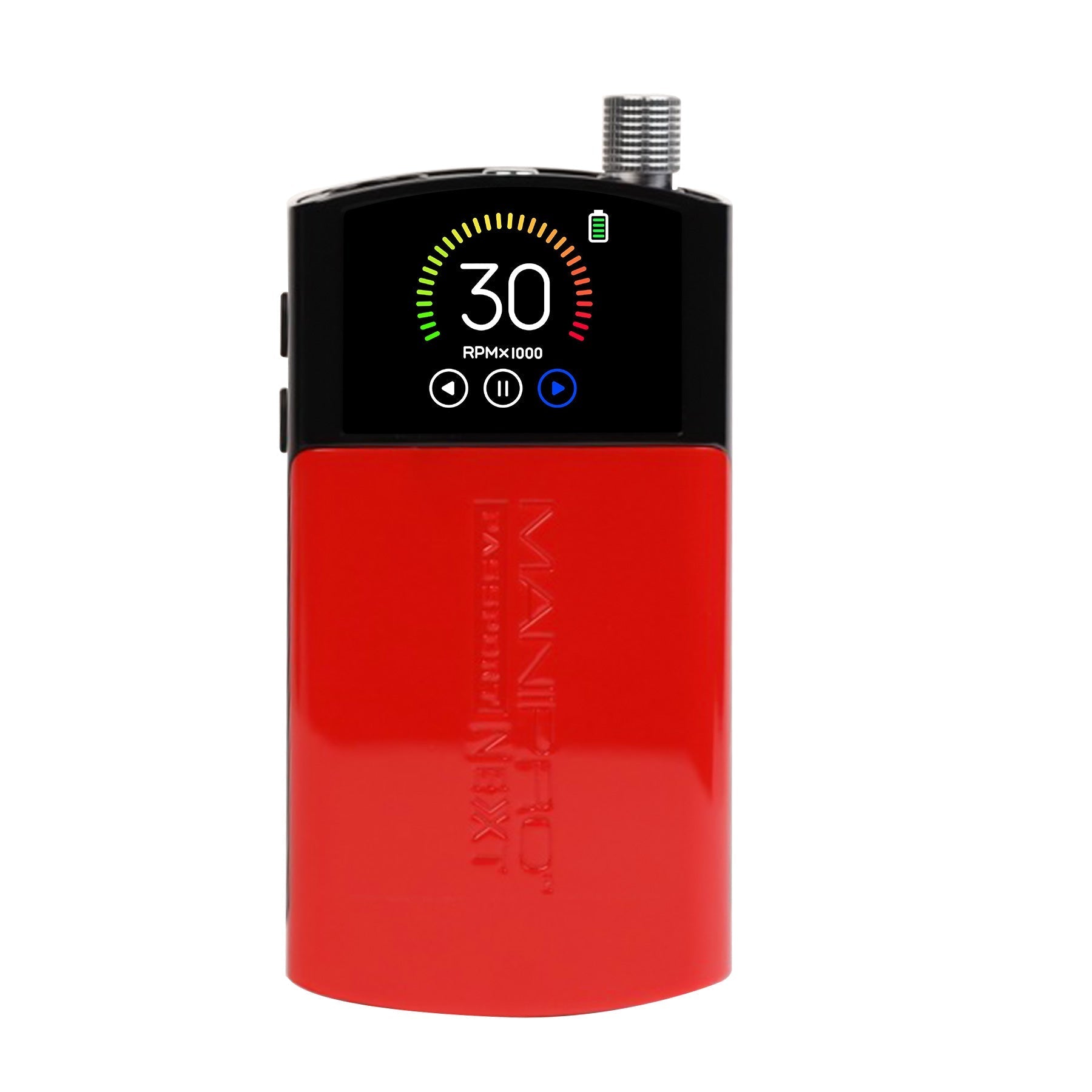 Kupa - ManiPro Passport Next - Complete - Black with Red Jacket - KP-65 Handpiece Queen Nails & Beauty Supplies