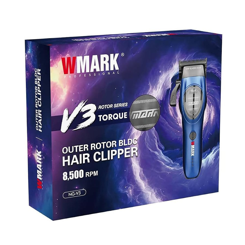 WMARK OUTER ROTOR BLDC CLIPPER (#NG-V3SET) N.O.S. Barber Supply