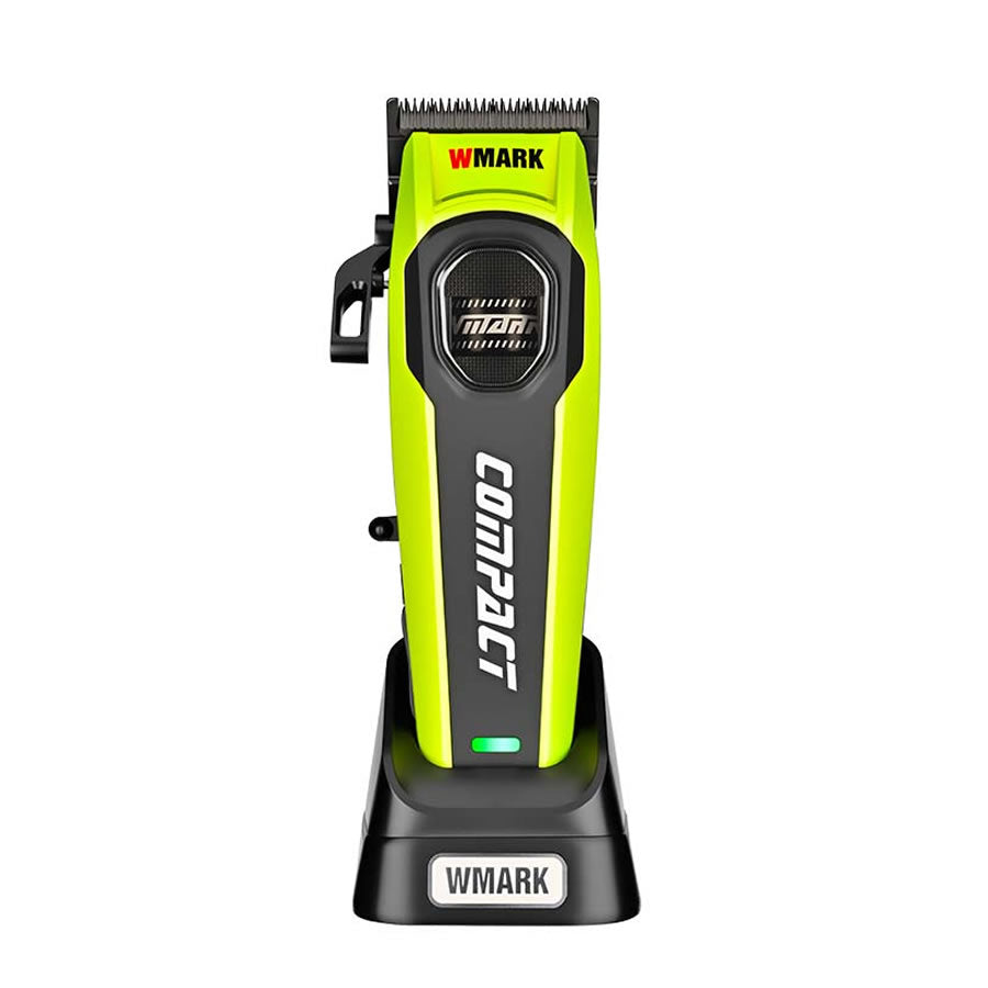 WMARK COMPACT BLDC MOTOR CLIPPER - GREEN (#NG-V4) N.O.S. Barber Supply