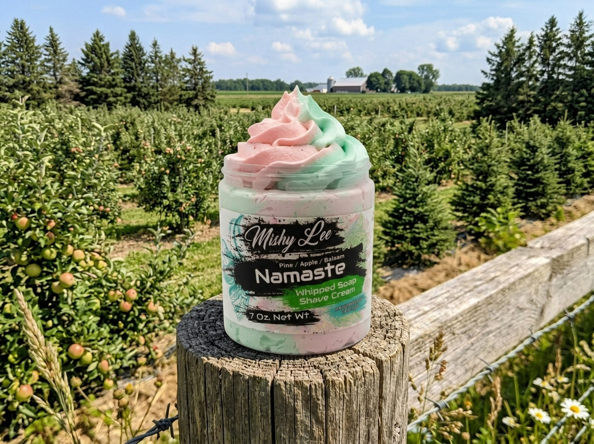 Namaste Whipped Soap and Shave Cream Mishy Lee Boutique