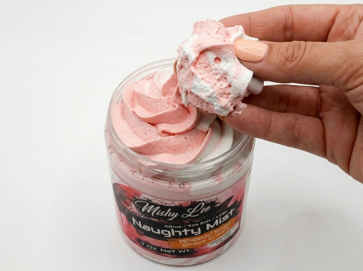 Naughty Mist Whipped Soap and Shave Cream Mishy Lee Boutique