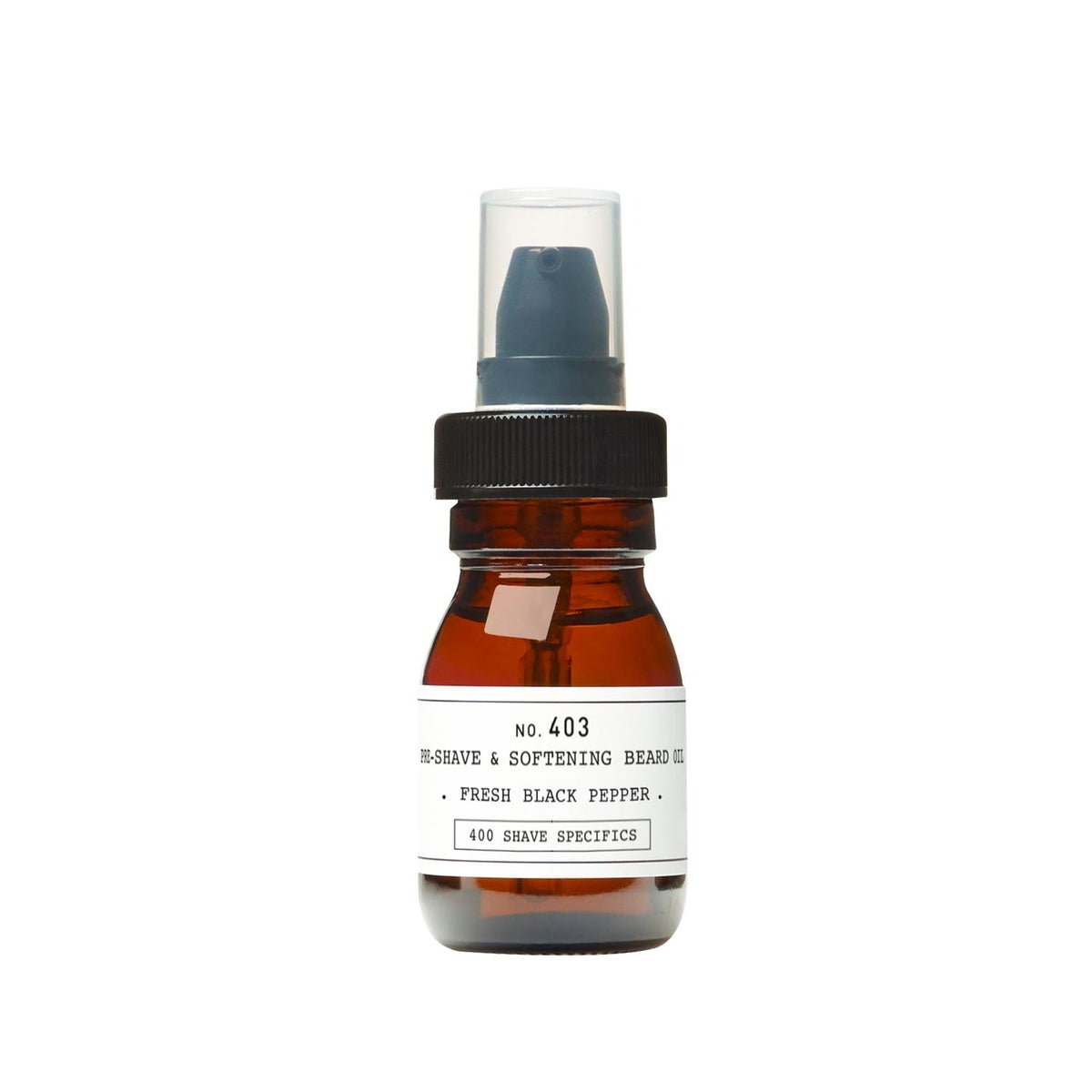 Depot No. 403 Pre-Shave & Softening Beard Oil Black Pepper 30 ml Beauty Care Bag