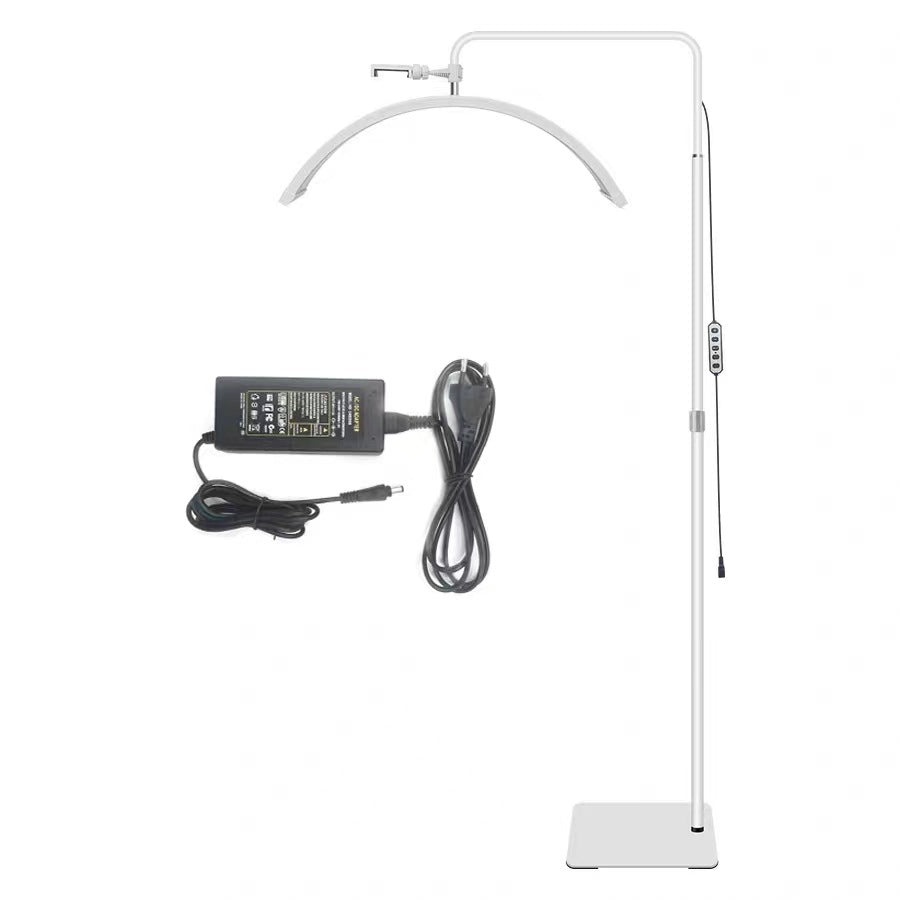 Tattoo Estheticians Pmu Eyelash LED Floor Light,  moon Lamp with phone holder INKSOULSUPPLY.COM
