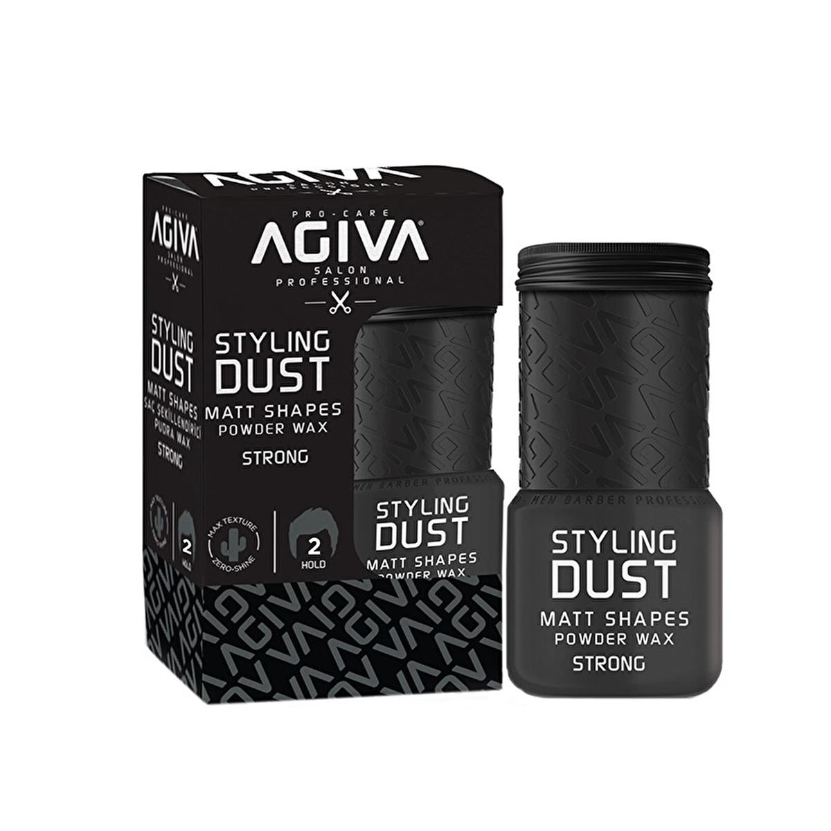 Agiva Hair Wax Powder 20g - Matte Finish, Volumizing & Oil Control for Men & Women Beauty Care Bag