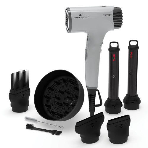 OLIVIA GARDEN JETHP HIGH-PERFORMANCE COMPACT DRYER (#JHPDR1DLO1) N.O.S. Barber Supply