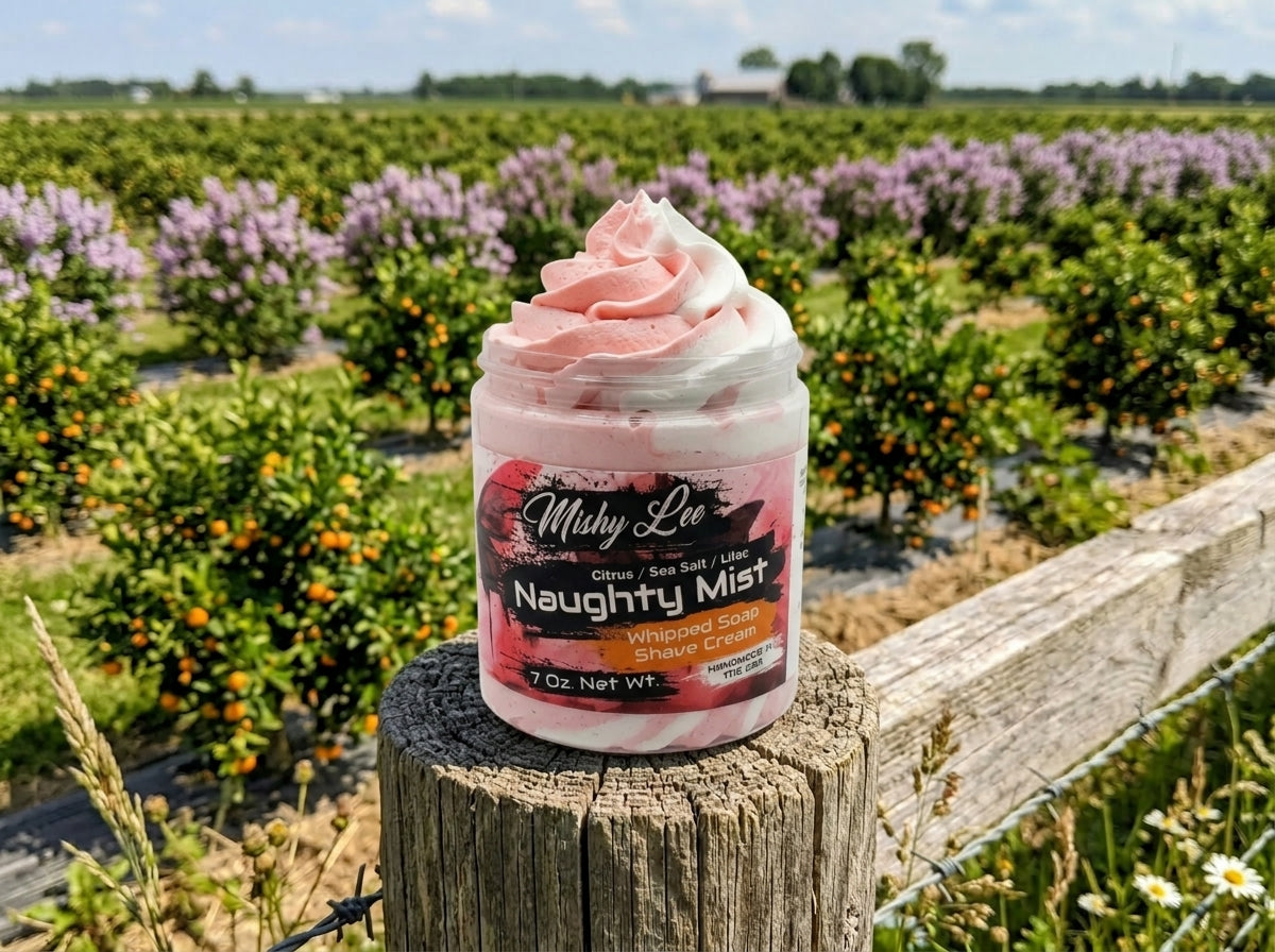 Naughty Mist Whipped Soap and Shave Cream Mishy Lee Boutique