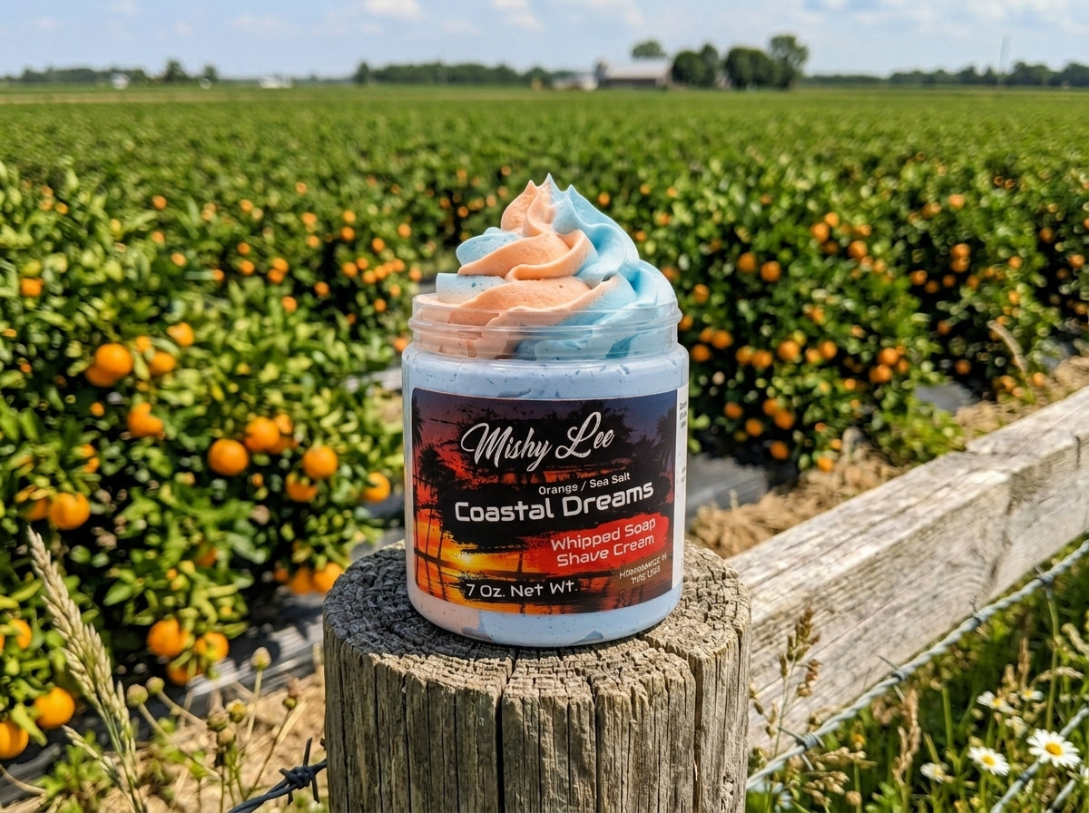 Coastal Dreams Whipped Soap and Shave Cream Mishy Lee Boutique