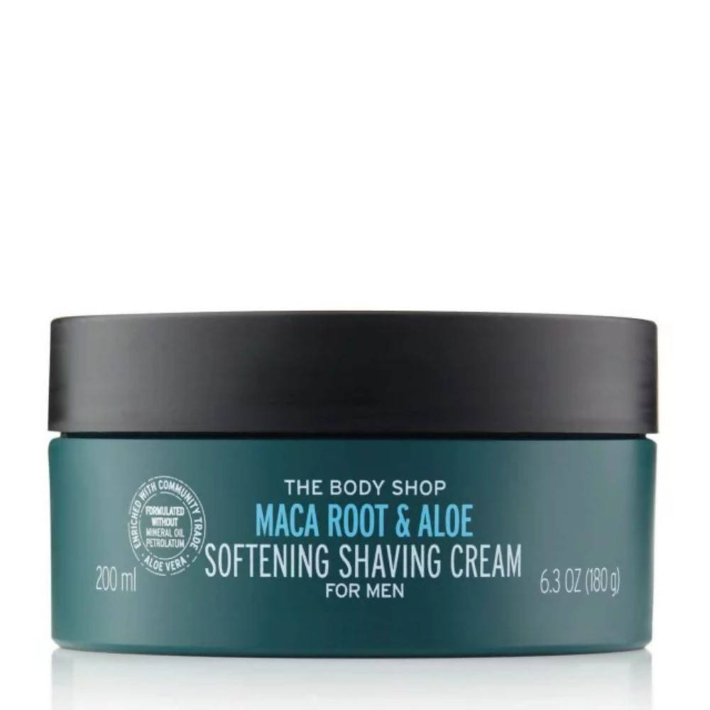 The Body Shop Maca Root & Aloe Softening Shaving Cream For Men Dista