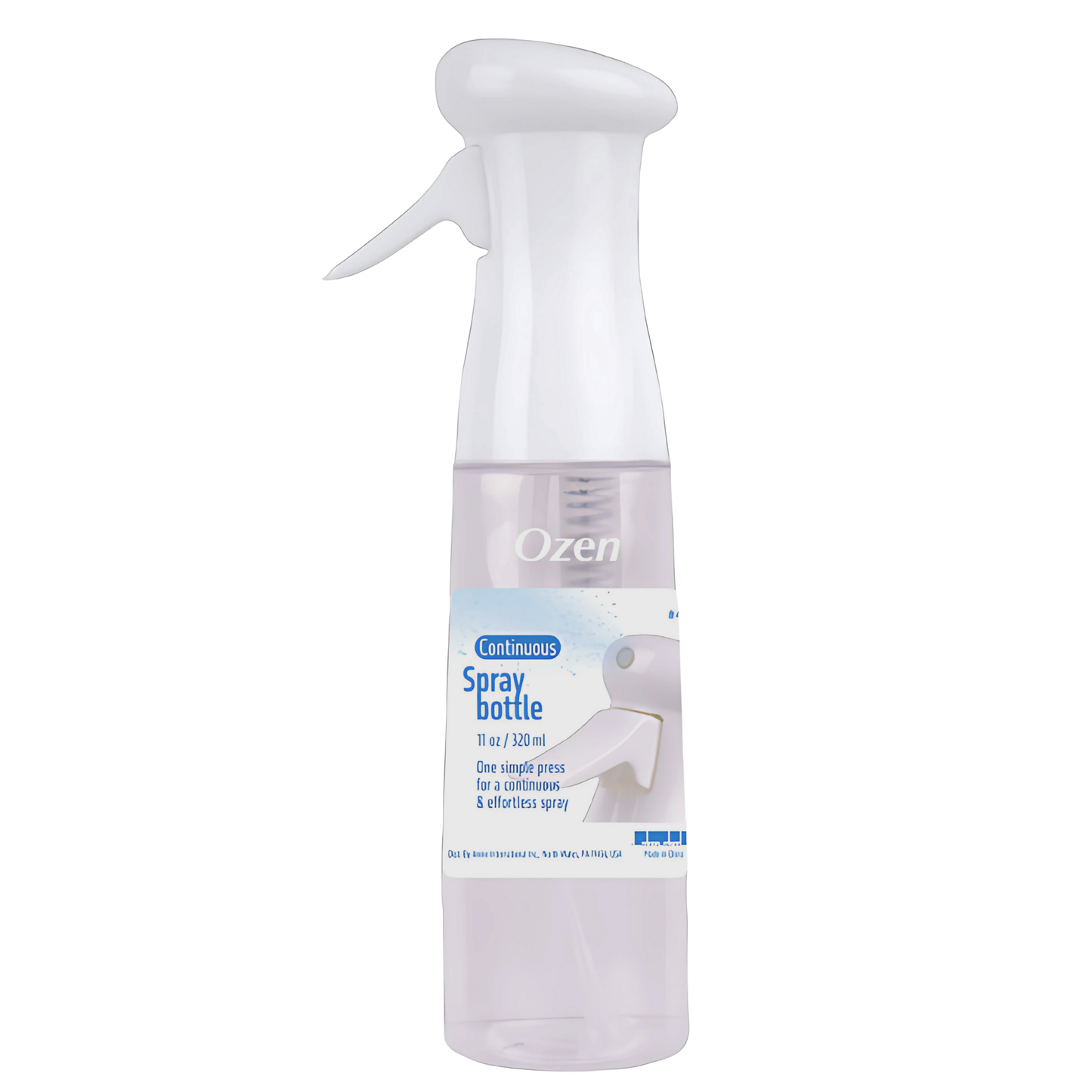Ozen Continuous Spray Bottle 11oz, 1 Count, Clear Annie International, Inc.