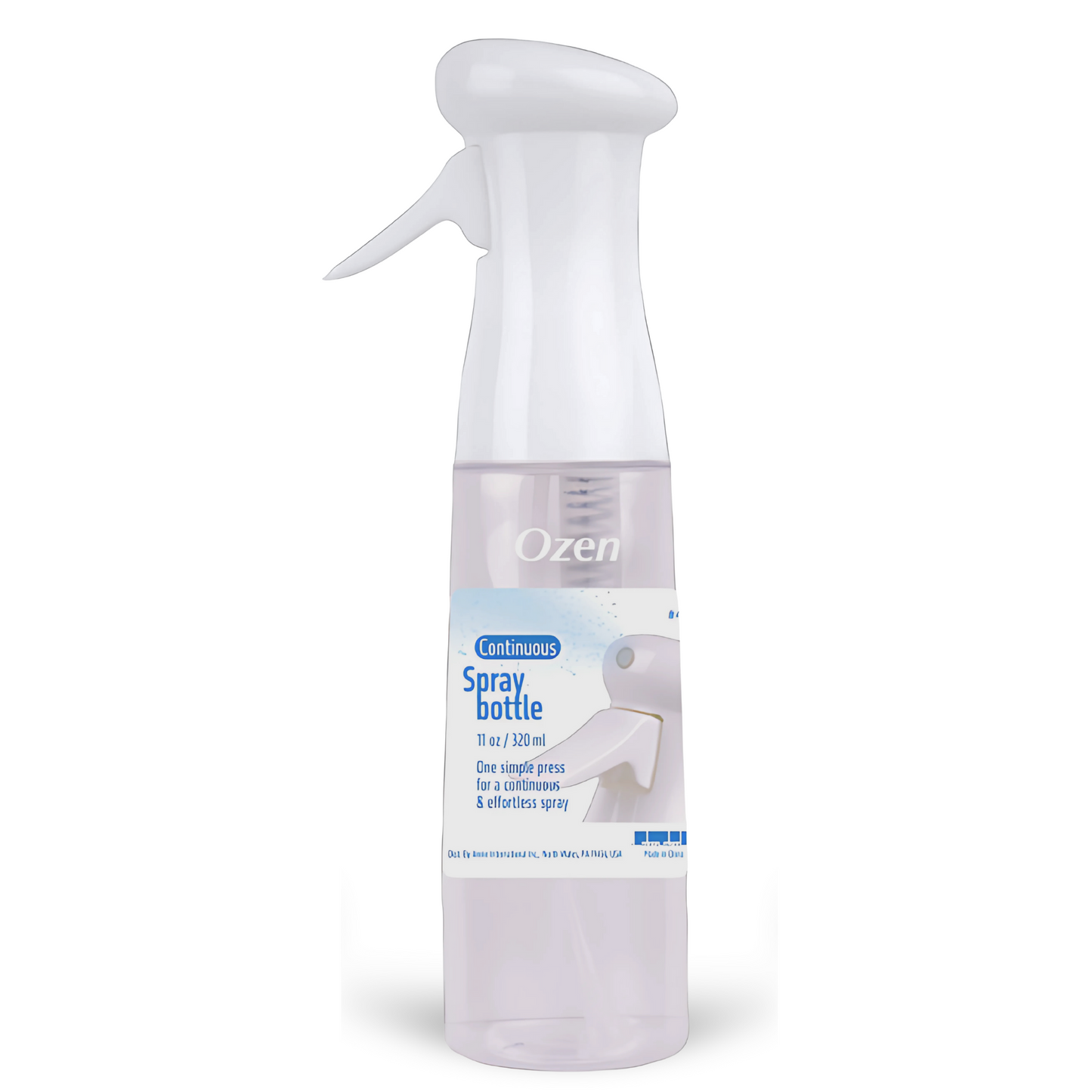 Ozen Continuous Spray Bottle 11oz, 1 Count, Clear Annie International, Inc.