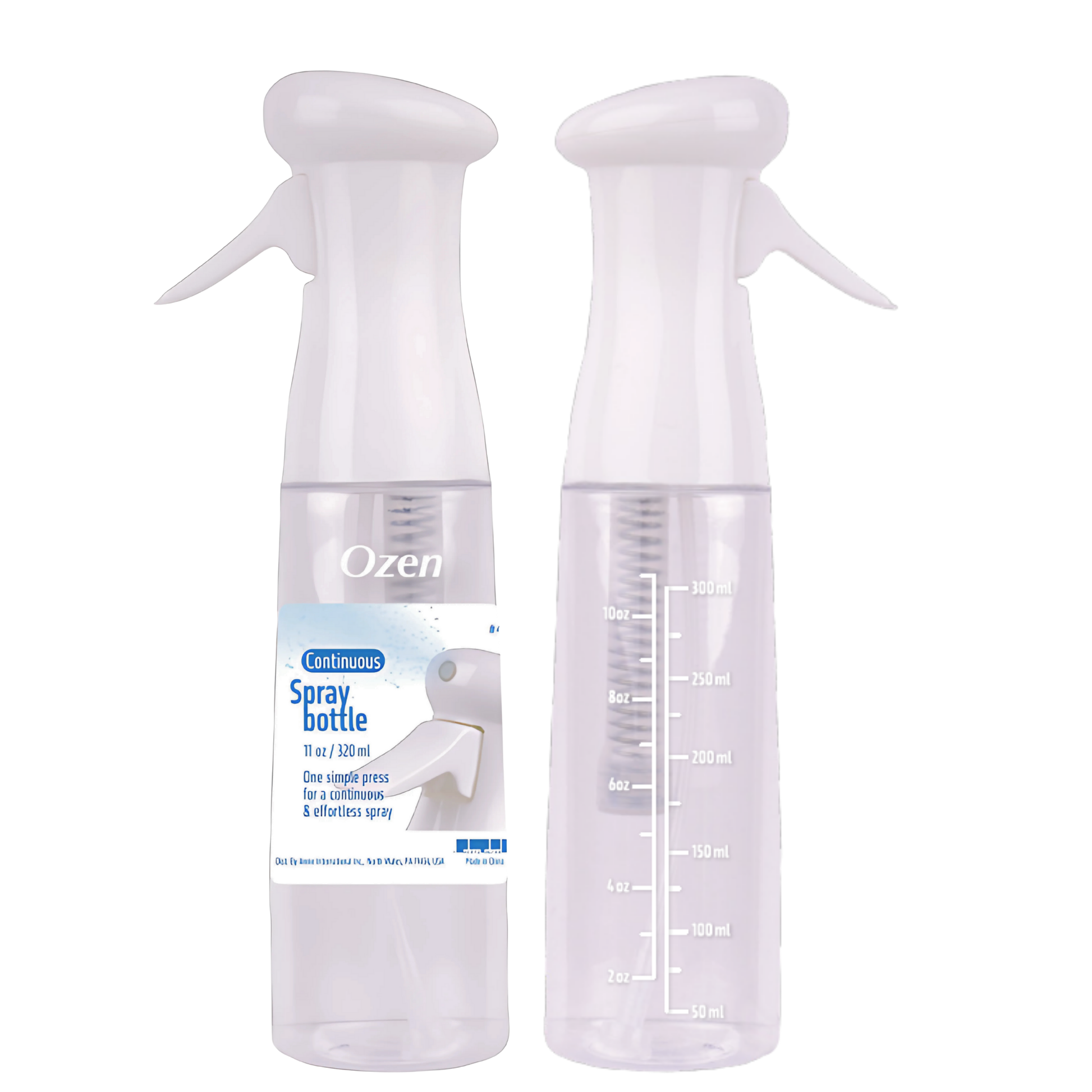 Ozen Continuous Spray Bottle 11oz, 1 Count, Clear Annie International, Inc.