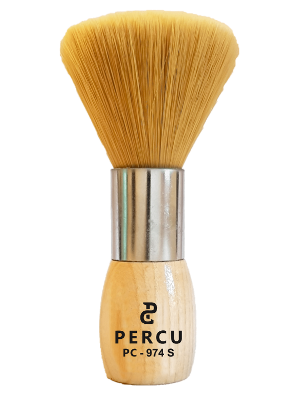 Percu Natural Bristles Neck Duster Assorted Sizes Vip Barber Supply