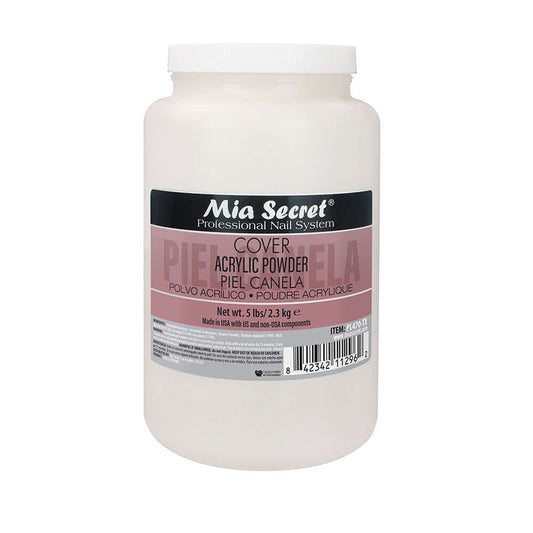 *Cover Piel Canela Acrylic Powder 5Lbs (*) Lunali Nail Supply