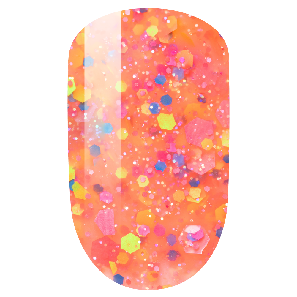 PMS137 Neontopia- Gel Polish & Nail Lacquer 1/2oz. Lunali Nail Supply