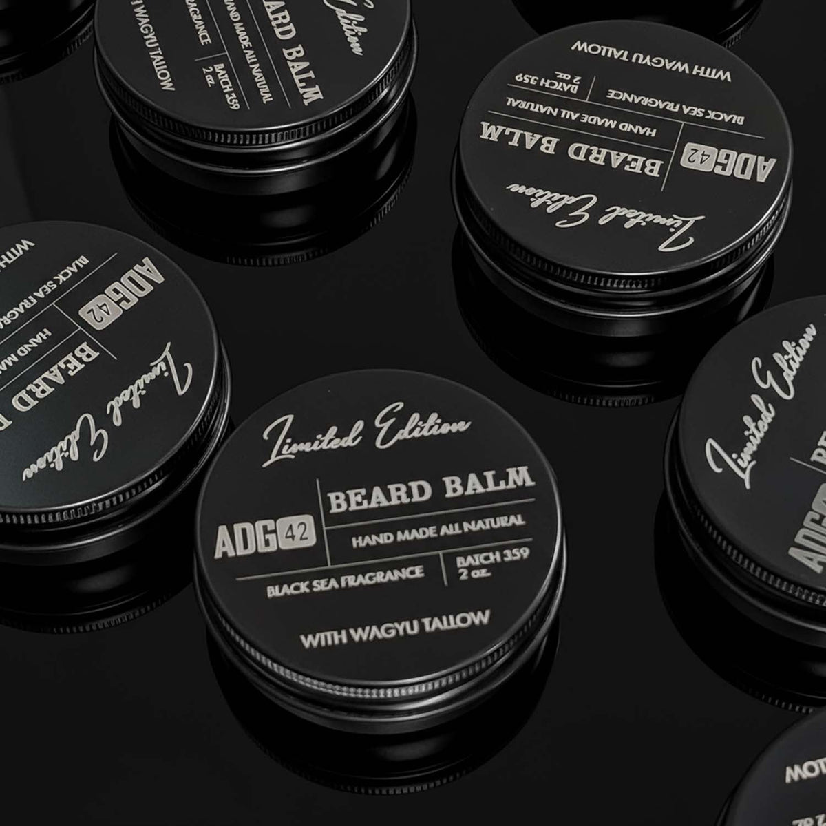 ADG42 All-Natural Premium Beard Balm - Black Sea Active Doodie Gear­®