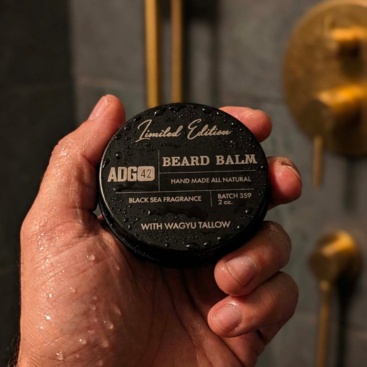 ADG42 All-Natural Premium Beard Balm - Black Sea Active Doodie Gear­®