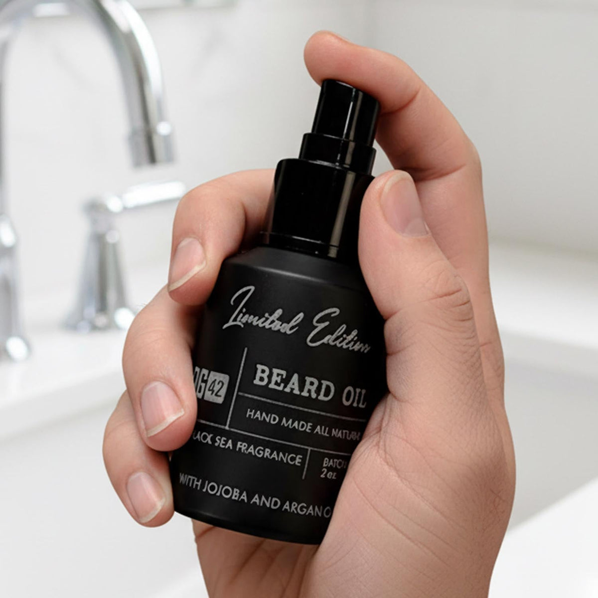 ADG42 All-Natural Premium Beard Oil - Black Sea Active Doodie Gear­®