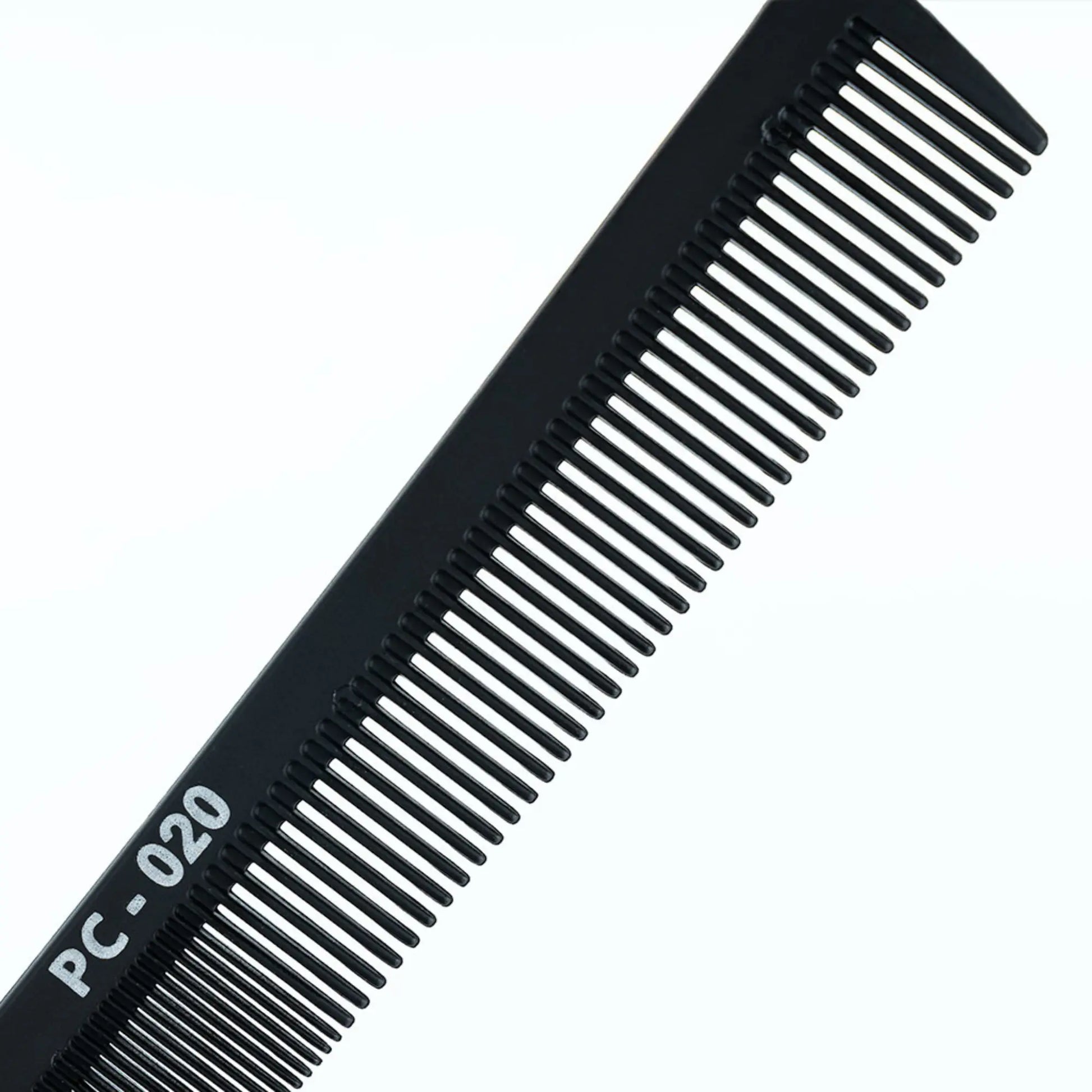 Percu Carbon All-Purpose Cutting & Styling Comb #PC-020 Vip Barber Supply
