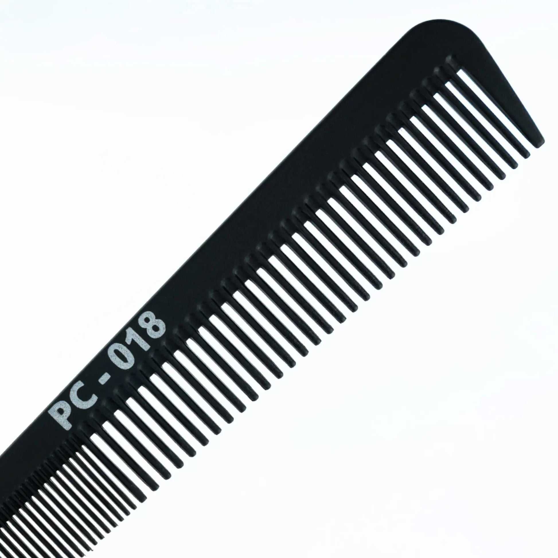 Percu Carbon Tapering Comb #PC-018 Vip Barber Supply