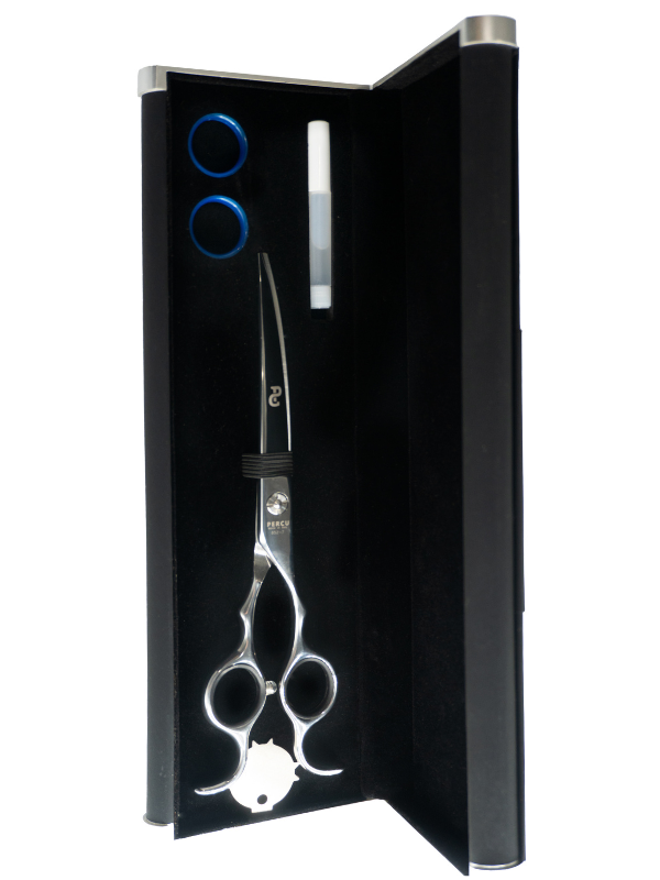 Percu Professional Curved Shear Assorted Sizes Vip Barber Supply