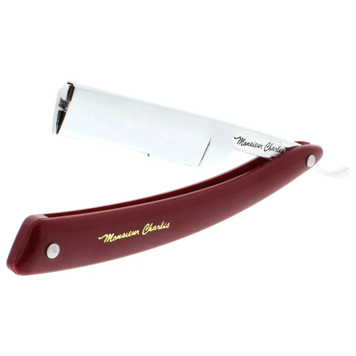 Personna Monsieur Charles Platinum Double Edge Shaving Straight Razor 800 Pasteur Pharmacy