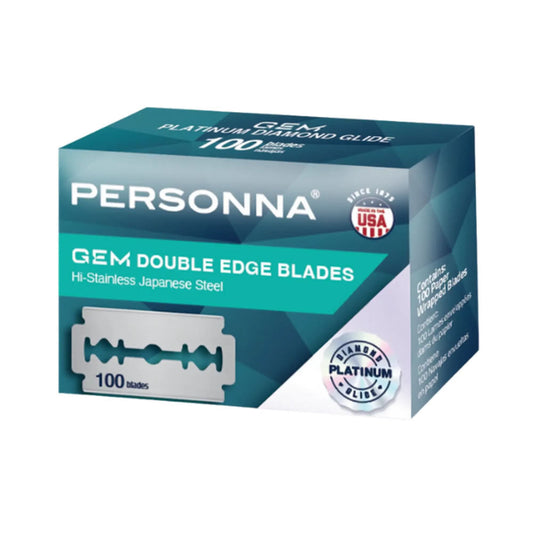 PERSONNA GEM DOUBLE-EDGE BLADES 100PK (#60-0258)