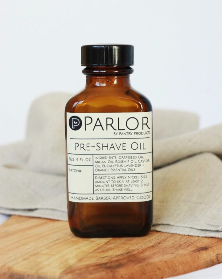Parlor by Pantry - Pre-Shave Oil - Get an Ultra-Smooth Shave without Irritation Pantry Products