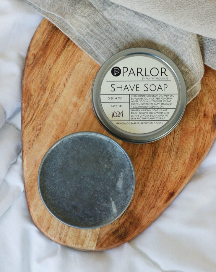 Parlor by Pantry - Foaming Shave Soap Bar Pantry Products