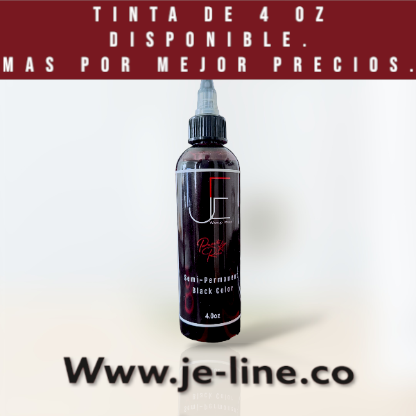 Semi-Permanent Beard Enhancement Dye 4 OZ – Professional Barber Color J.E-LINE LLC