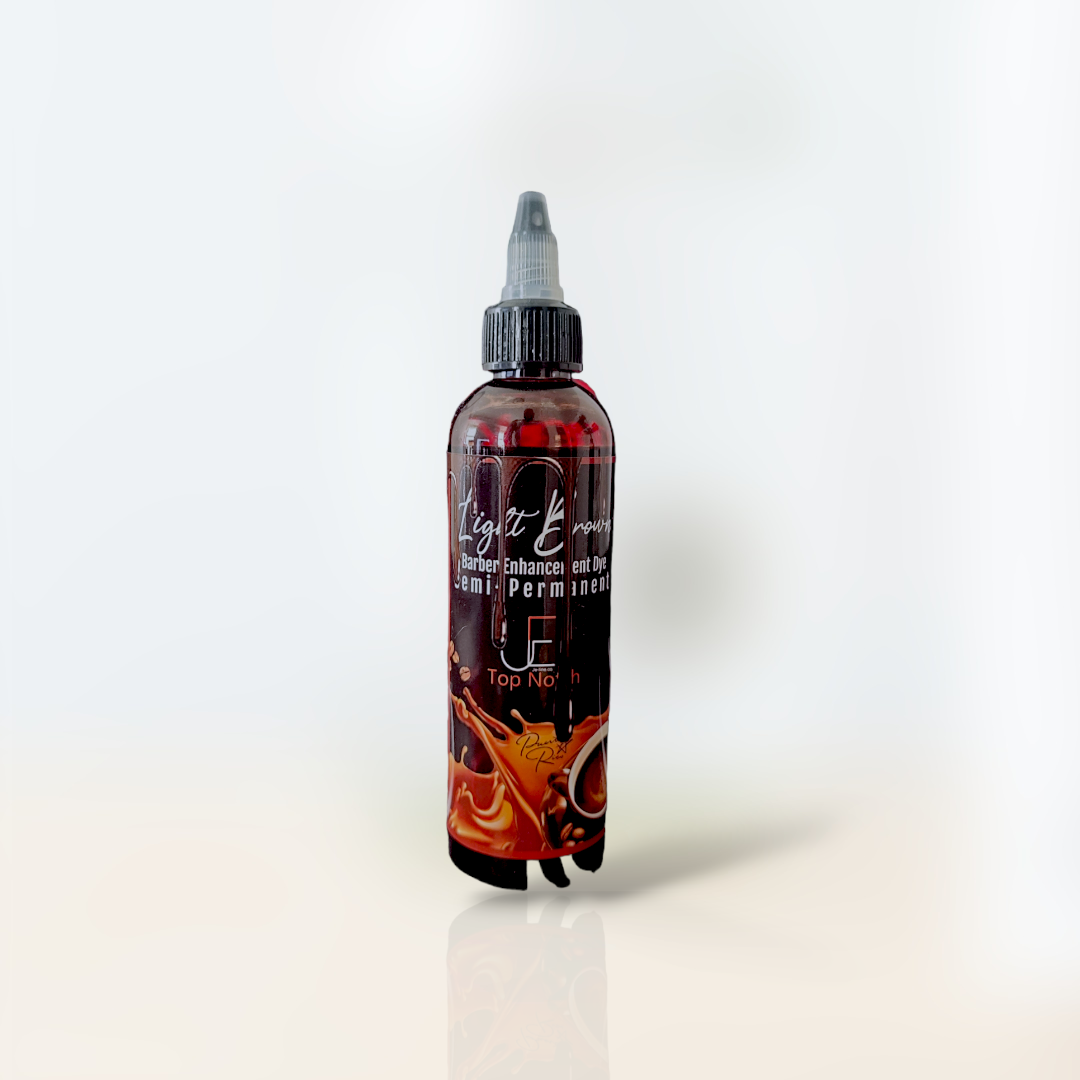 Semi-Permanent Beard Enhancement Dye 4 OZ – Professional Barber Color J.E-LINE LLC