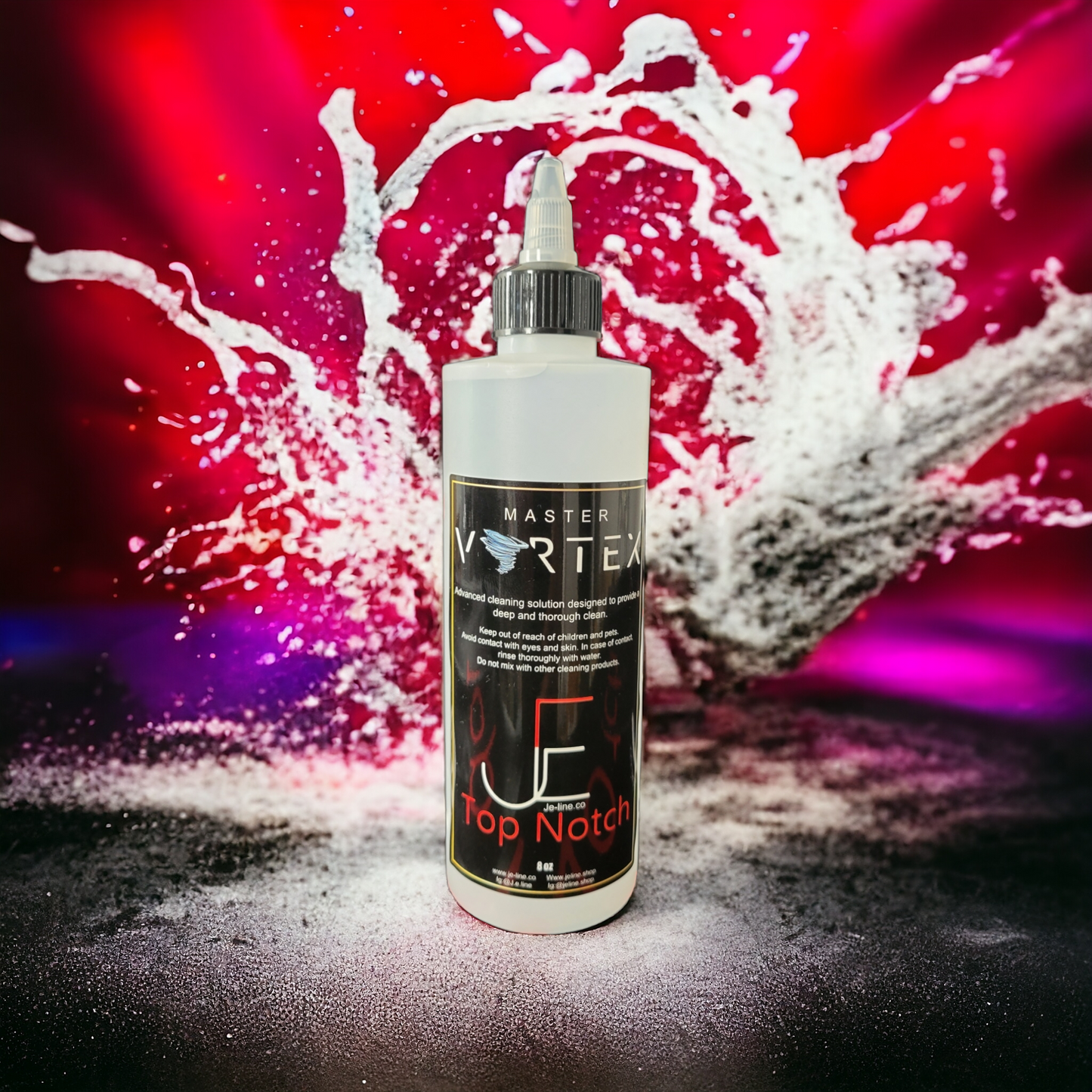 Airbrush Cleaner Vortex – Professional Barber Airbrush Cleaning Solution J.E-LINE LLC
