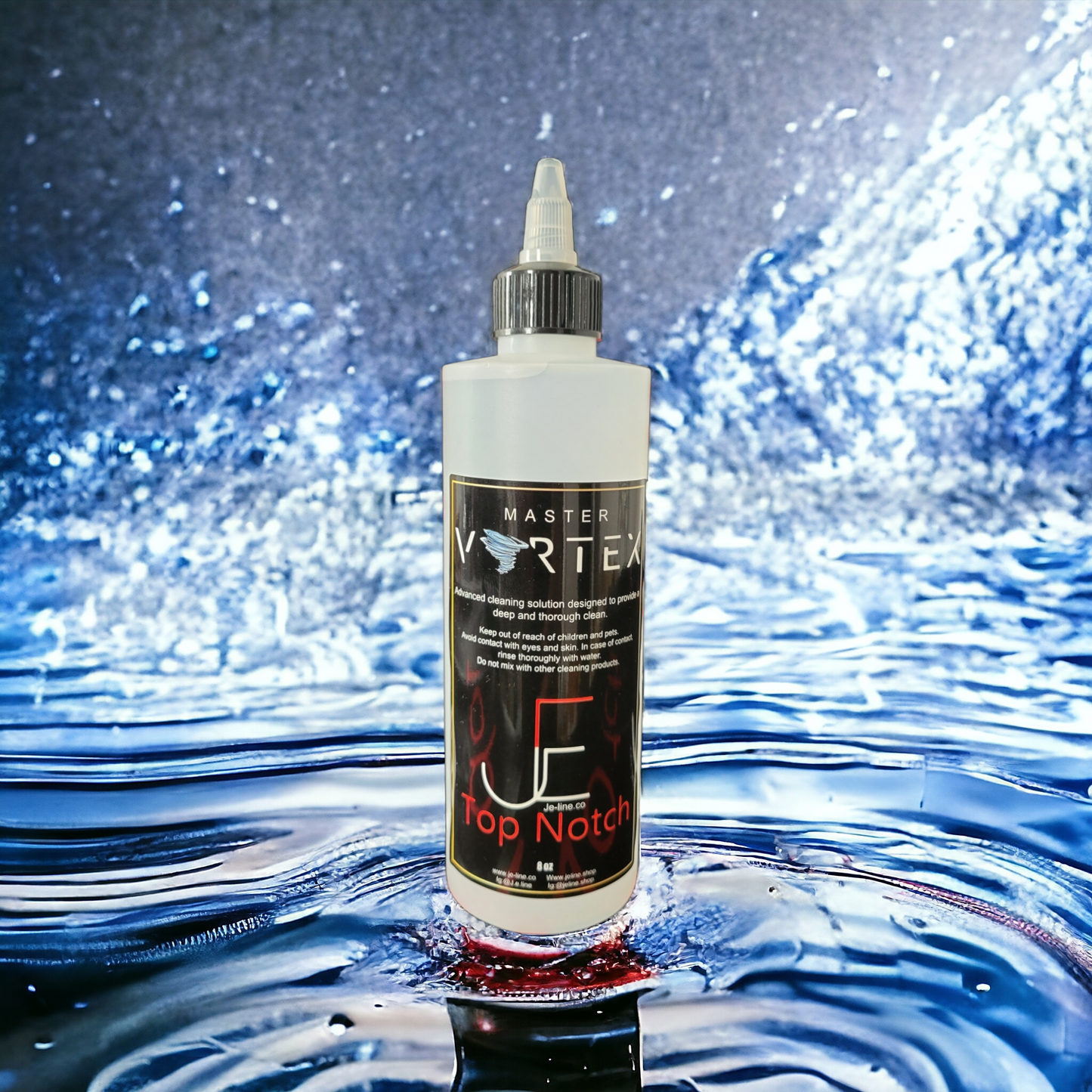 Airbrush Cleaner Vortex – Professional Barber Airbrush Cleaning Solution J.E-LINE LLC