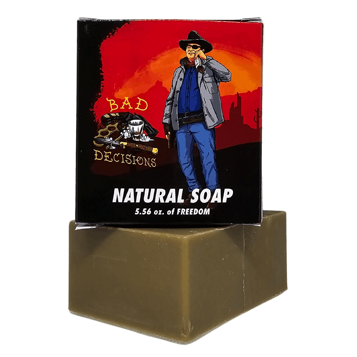 Bad Decisions Beard Bundle Balm/Butter/Oil/Natural Soap Patriot And Company