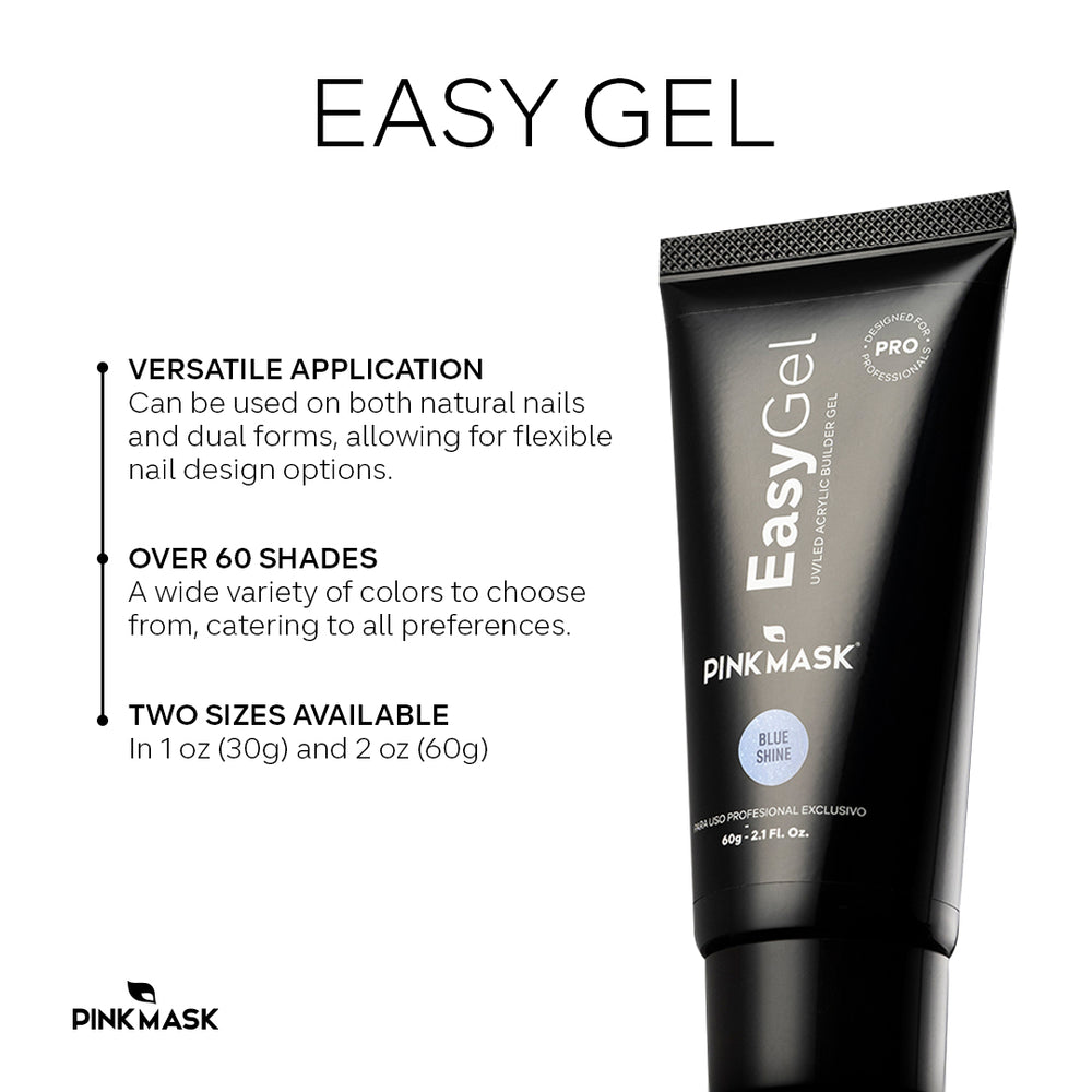Easy Gel - Hazelnut - 2oz Lunali Nail Supply