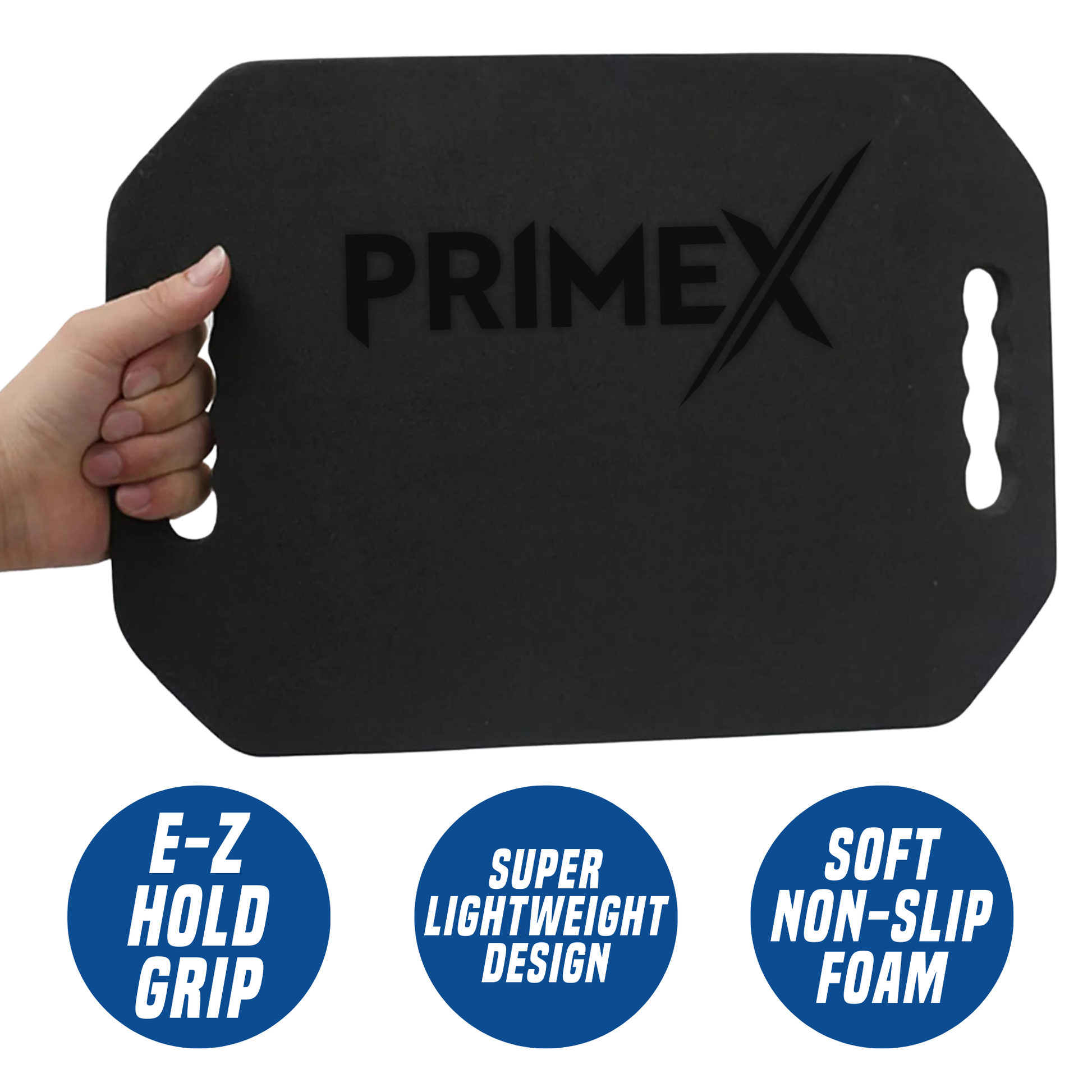 PrimeX Foam Barber Mirror Rectangle X-Large 10.75 Inch, 1 Count, Black Annie International, Inc.